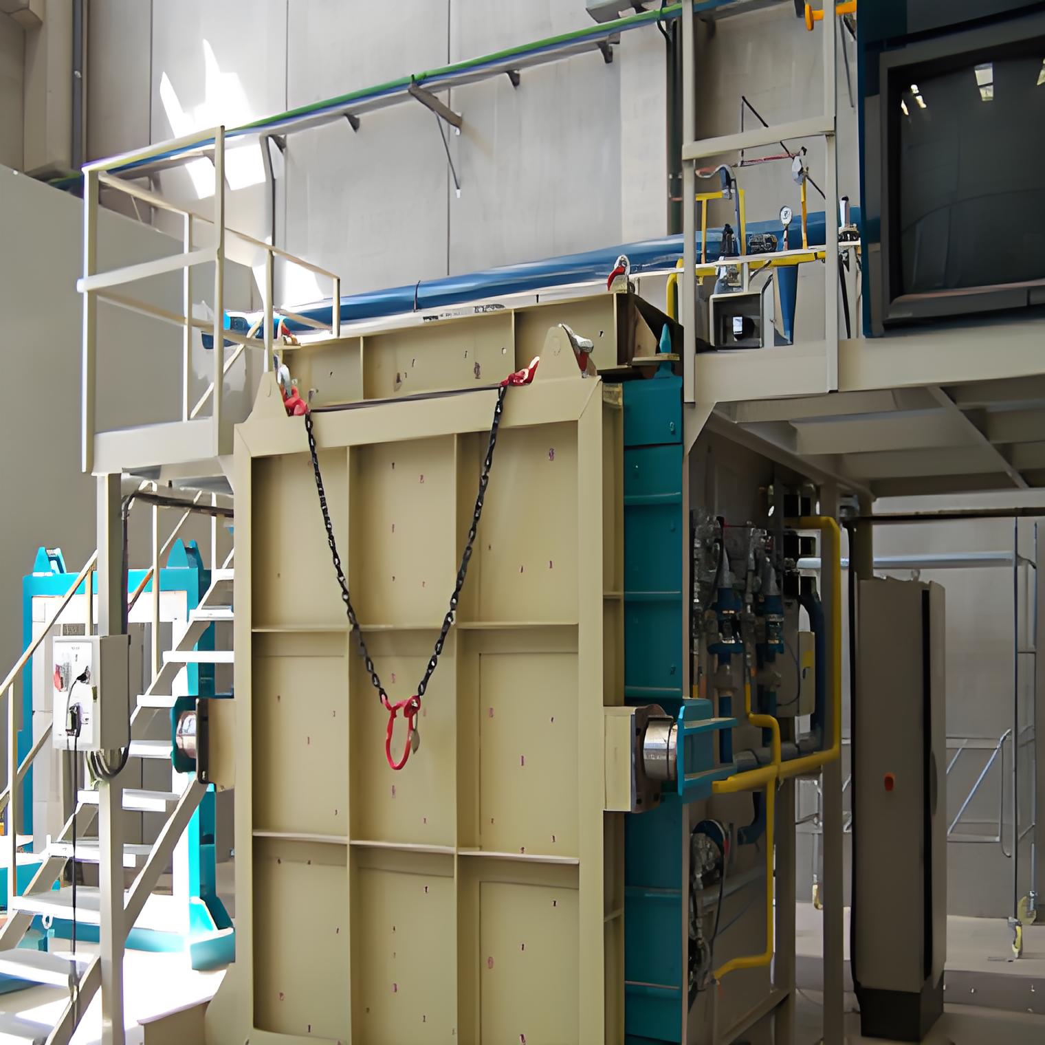 Large Scale Vertical Fire Resistance Test Furnace，Long-lasting fire resistance furnace for coatings