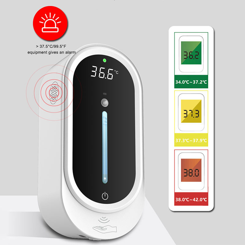 Temperature Measuring Disinfection Machine Soap Dispenser