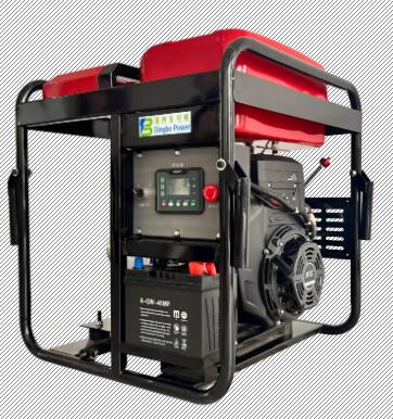  8-Inch Portable Water Pump with 4-Stroke Gasoline Engine