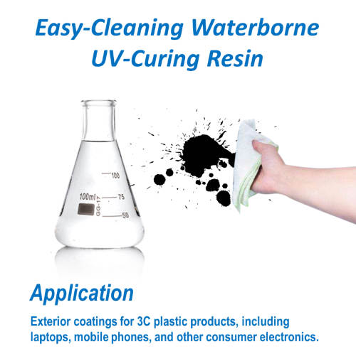 Easy-cleaning Silicone-Modified Waterborne UV Resin