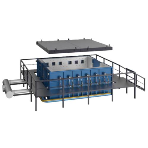 Horizontal Fire Resistance Test Furnace for Building Elements，ISO 834 horizontal fire resistance test furnace for building elements