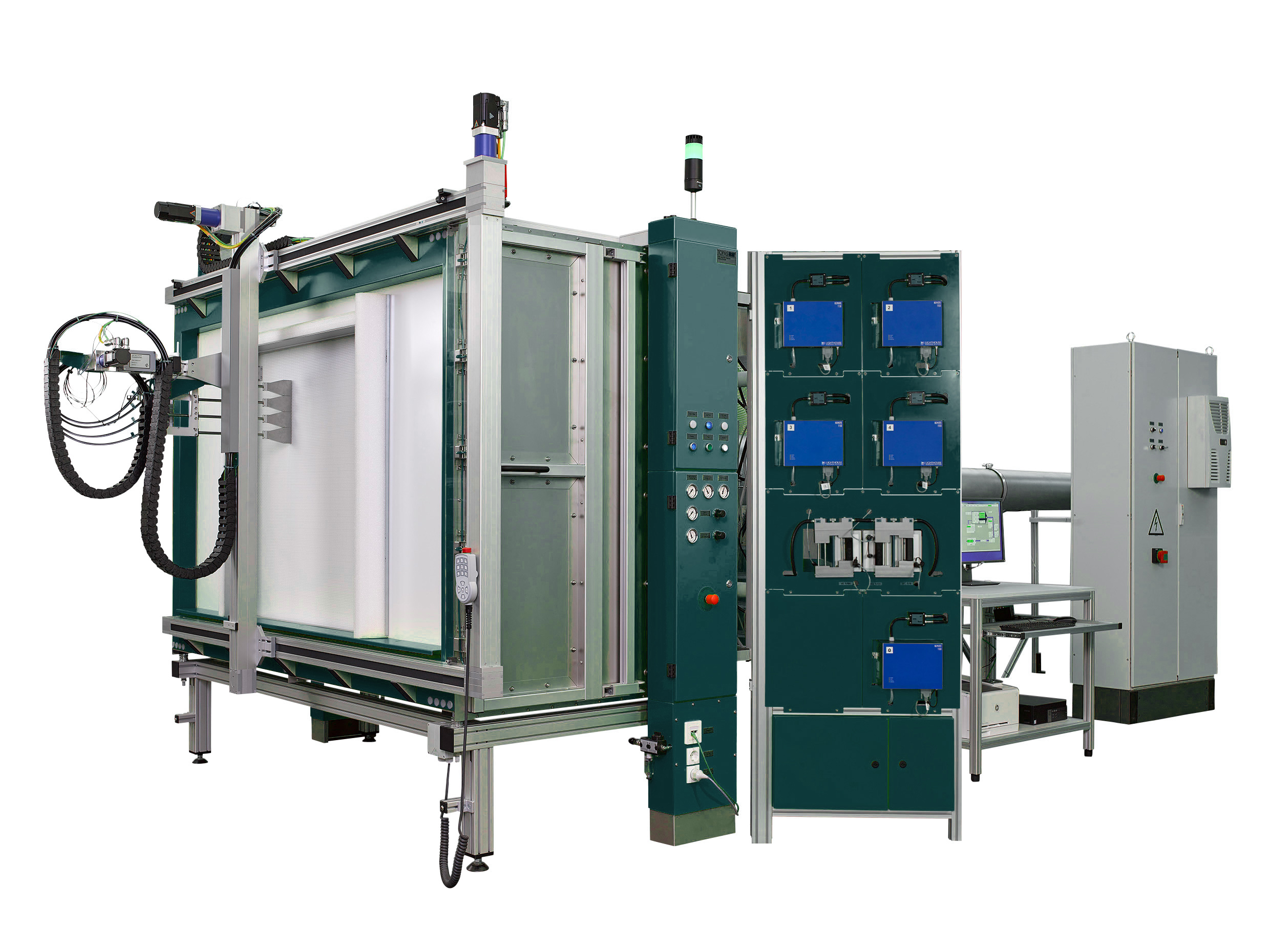 Automated HEPA/ULPA Filter Scanning Test System，High-efficiency filter scanning test bench