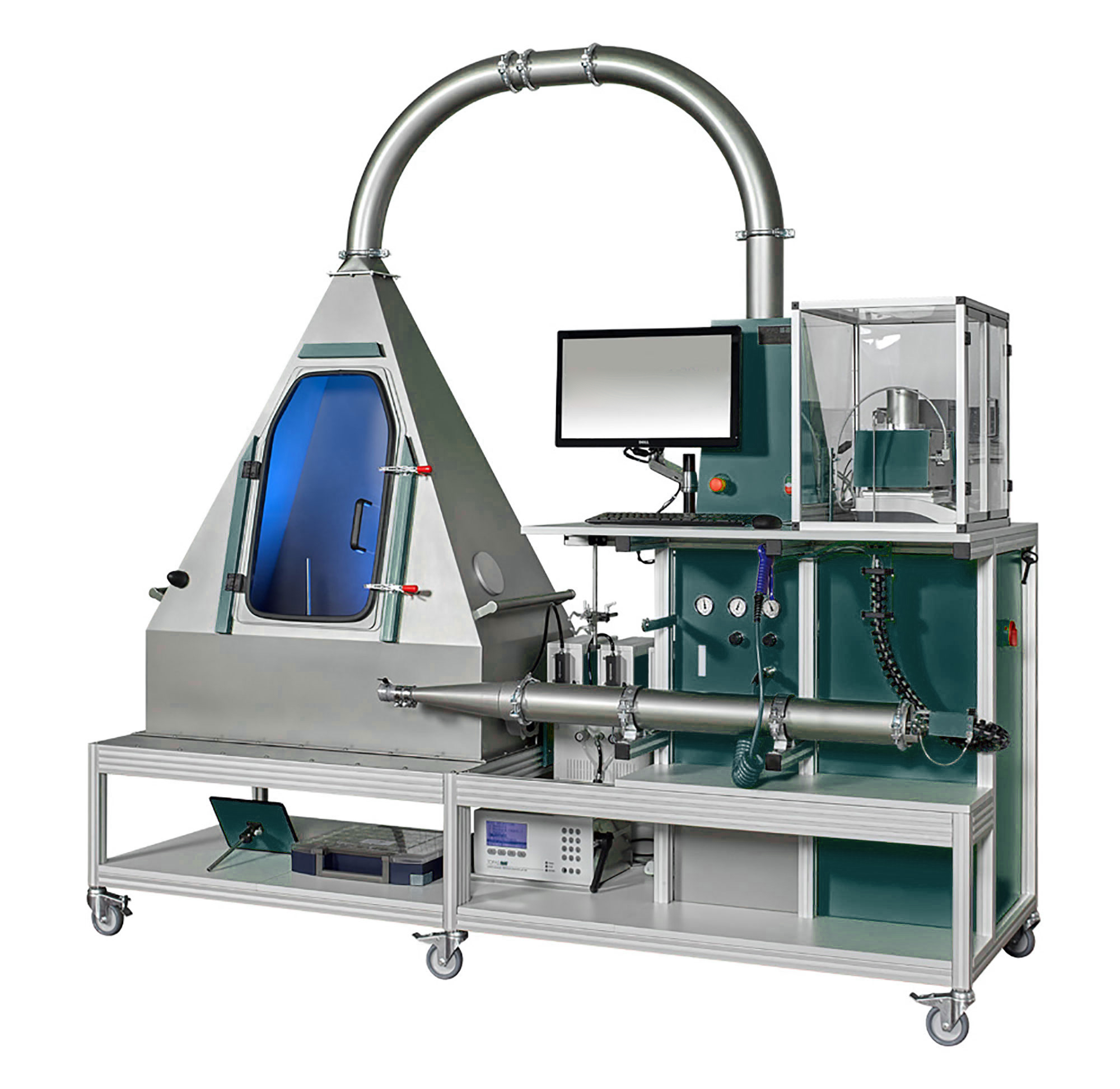 Vacuum Cleaner Filtration Test System，vacuum cleaner particle capture efficiency tester