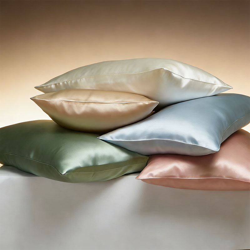 Fashionable Anti-wrinkle Silk Pillow Shell