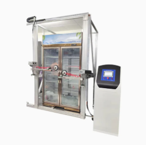 Durability Tester for Left/Right Opening Refrigerated Display Cabinet Doors