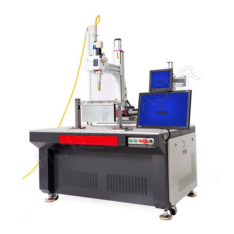 Pouch lithium battery polar ear laser welding machine
