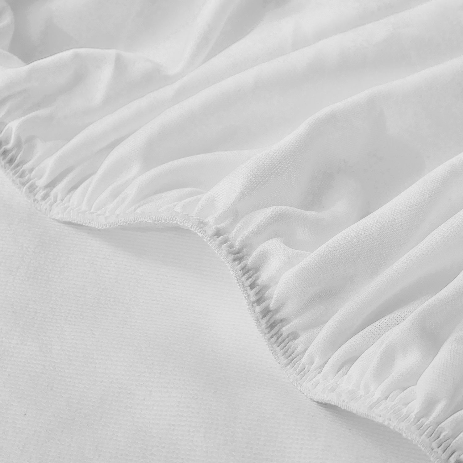 Support Customized Comfortable Soft Jersey Waterproof Mattress Protector for Hotel Hospital Home