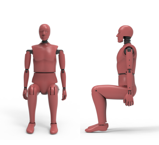 EV Battery Vibration and Crash Test Dummy