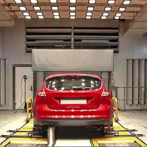 Full Vehicle Environmental Simulation Chamber