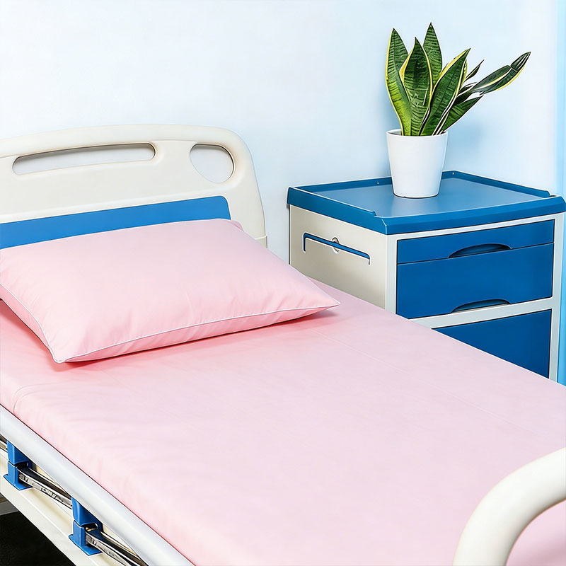 Eco-Friendly Cotton Hotel Hospital Bed Linen Modern White Woven Style Vat Dyed Bedding Linen