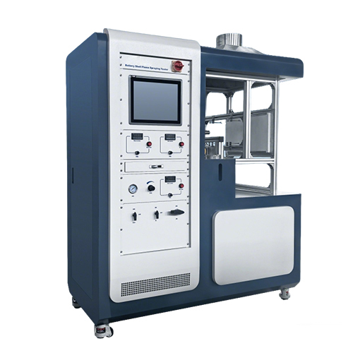 Torch and Grit particle tester