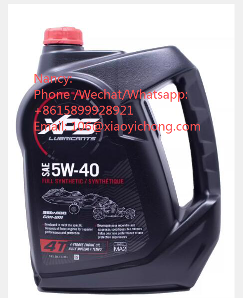 XPS SAE 5W-40 synthetic engine oil demanding powersports applications