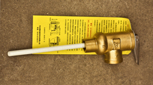 temperature & pressure safety valves