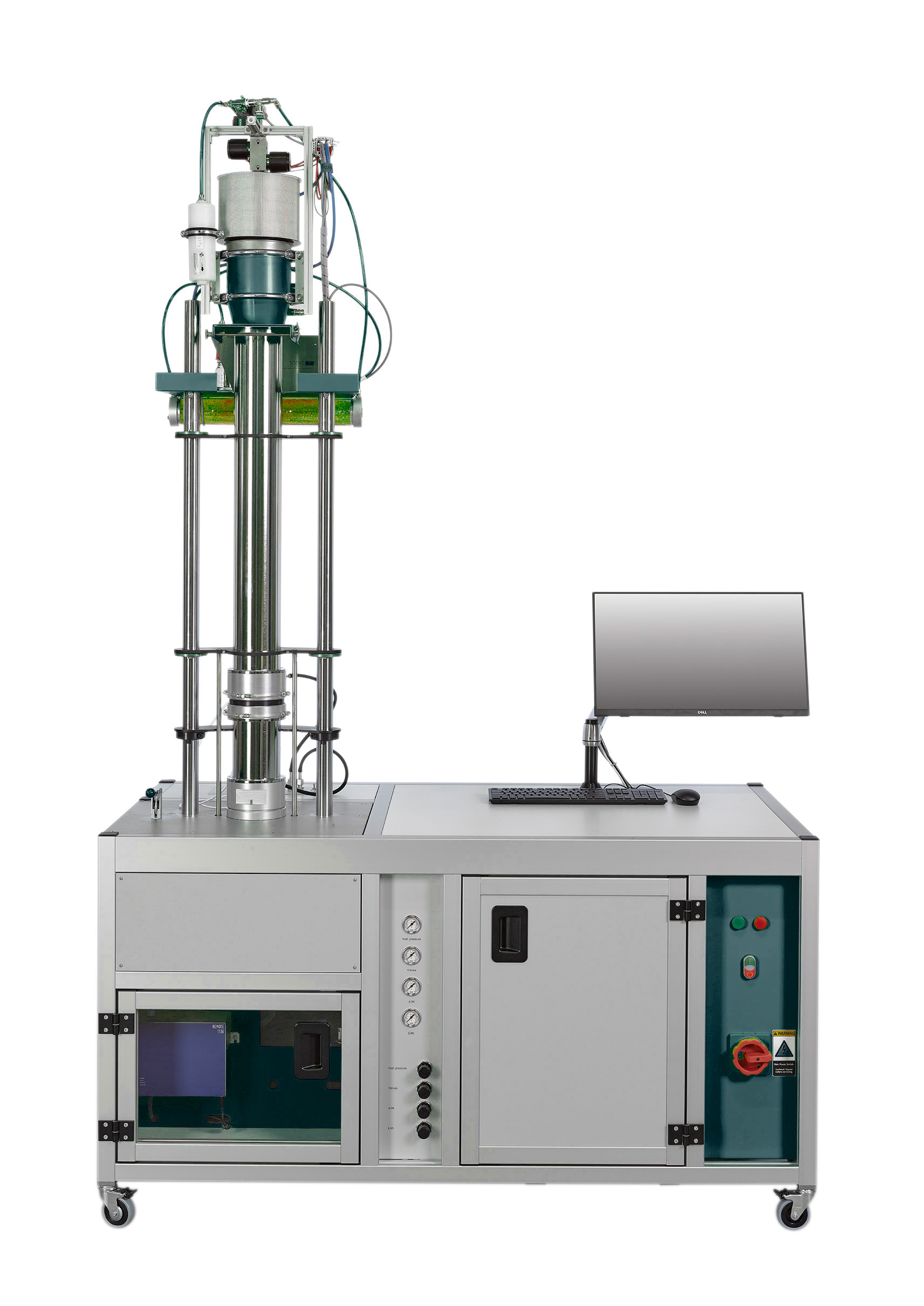 Cleanable Filter Media Testing Rig