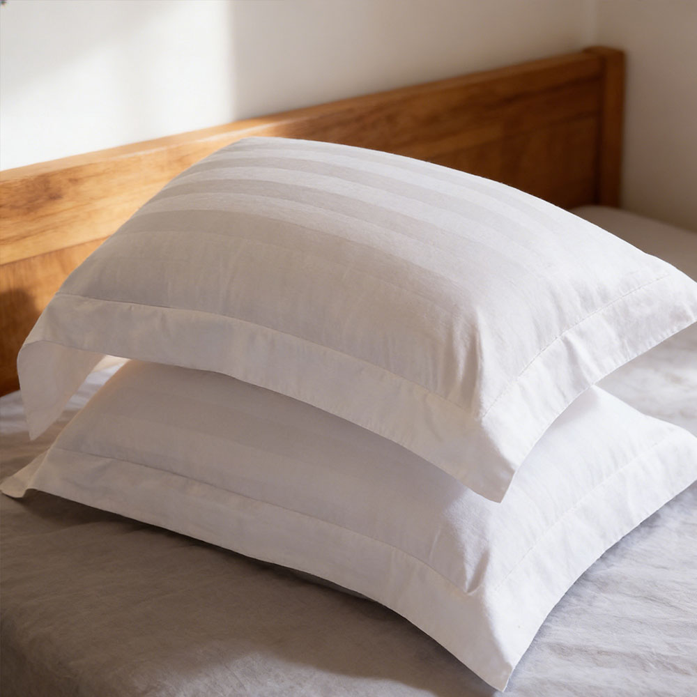 Bamboo Cotton Knit Fabric Pillow Shell Dust Mite Proof Pillow Case Pillow Protector Pillow Cover For Hospital Hotel