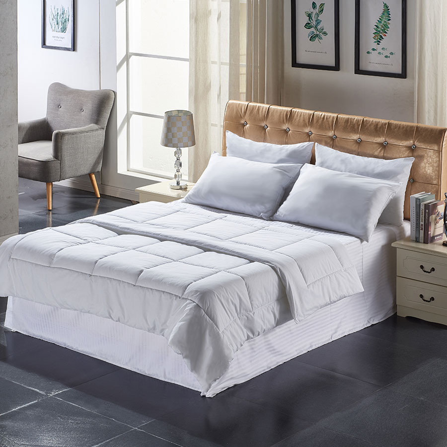 Hypoallergenic Oeko Tex White Color Comforter Bedding All Season Duvet Insert Luxury Inner