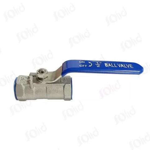 Stainless Steel 1PC Ball Valve Reduced Bore, Thread End