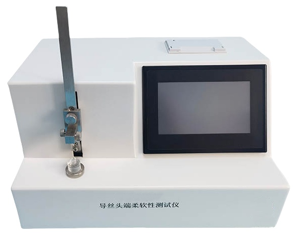 Automatic guide wire tip softness device