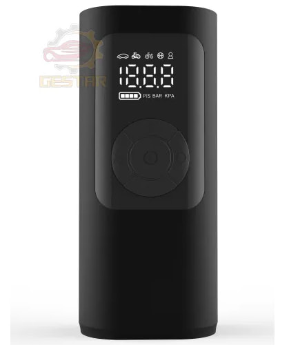 Auto cordless battery inflator pump