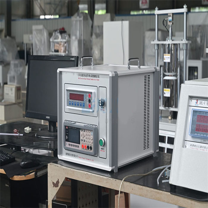 High-precision rapid thermal conductivity tester for geotechnical materials 