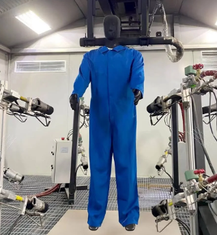 Burning dummy test system