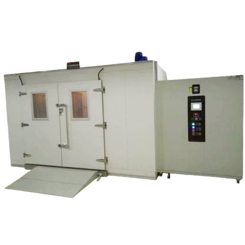 High reliability walk-in heat aging chamber