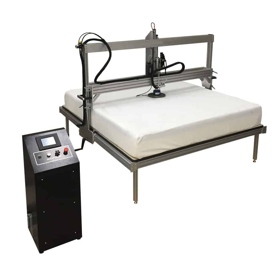 Digital control mattress spring fatigue tester