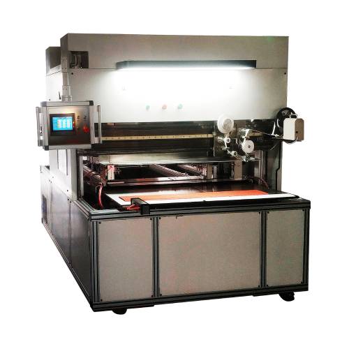 High precision vehicle sunshade assembly machine