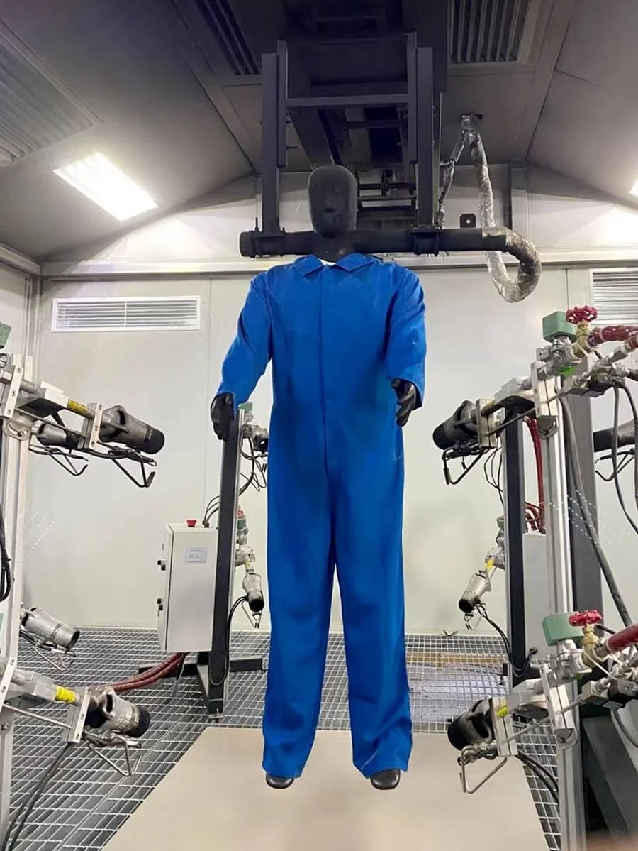 Affordable Burning Manikin System