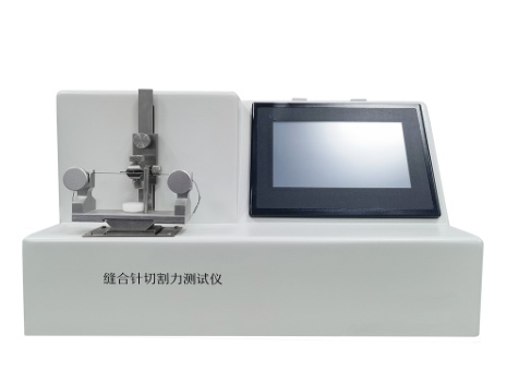 Advanced suture needle cutting force apparatus