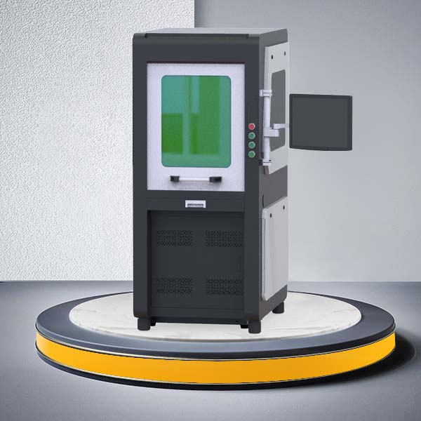 Large Enclosed Laser Marking & Engraving Machine for Industrial Use