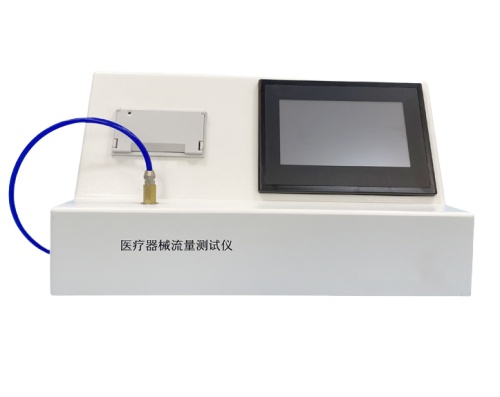 Syringe needle flow tester
