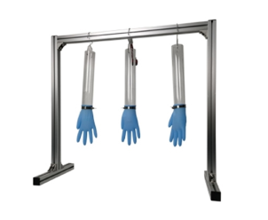 Medical glove water-impermeability tester