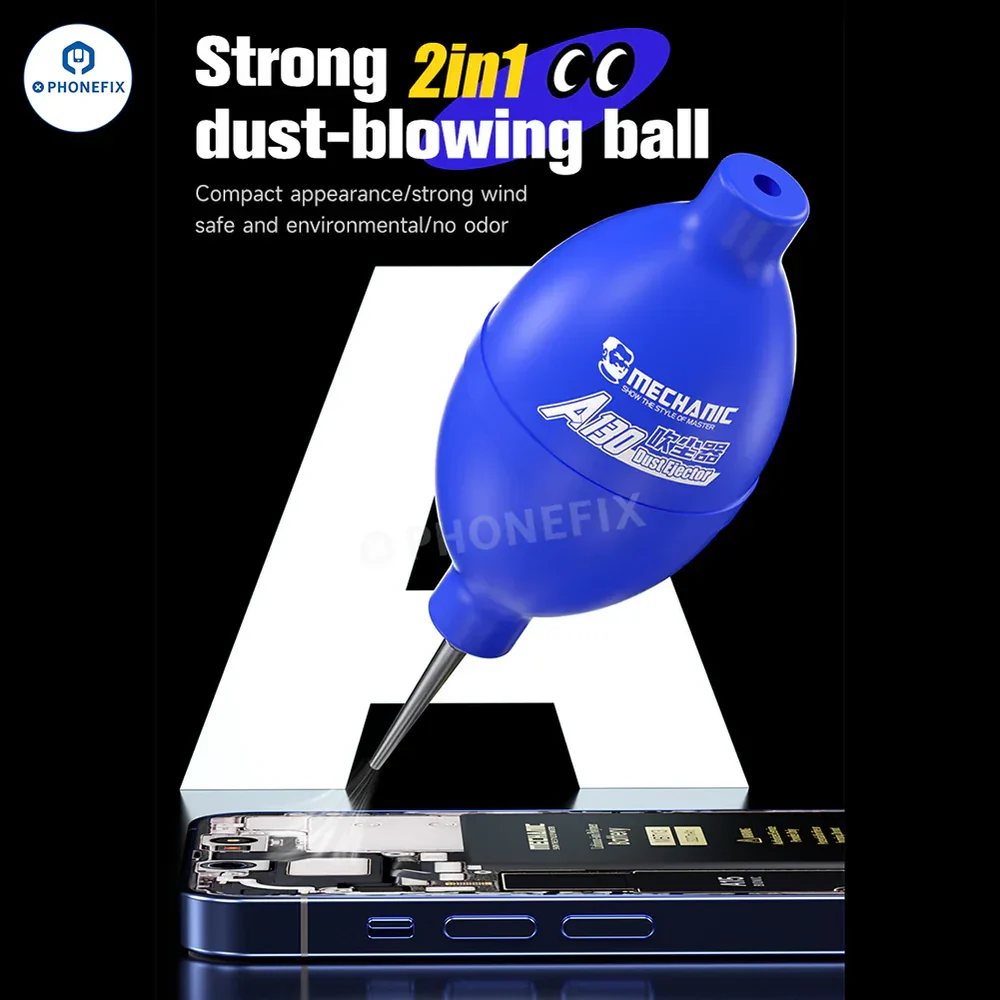 MECHANIC A130 专业二合一除尘球,适用于电子产品维修