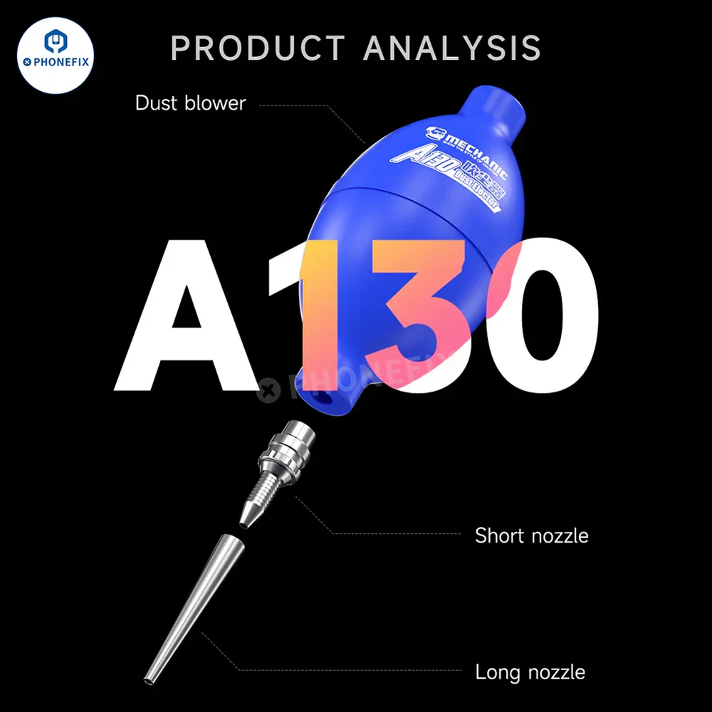 MECHANIC A130 专业二合一除尘球，适用于电子产品维修