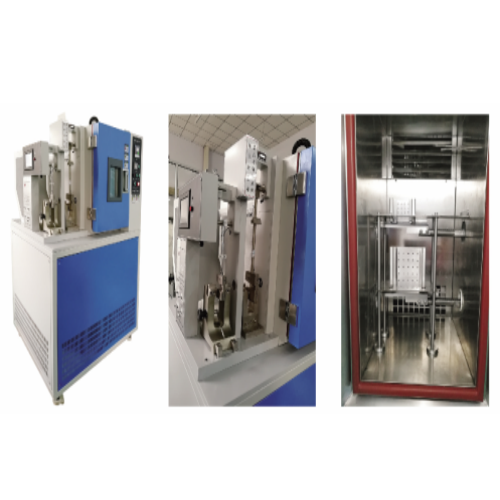 High and low temperature memory impact testing machine