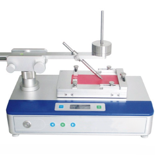Automatic scratch resistance tester for coatings