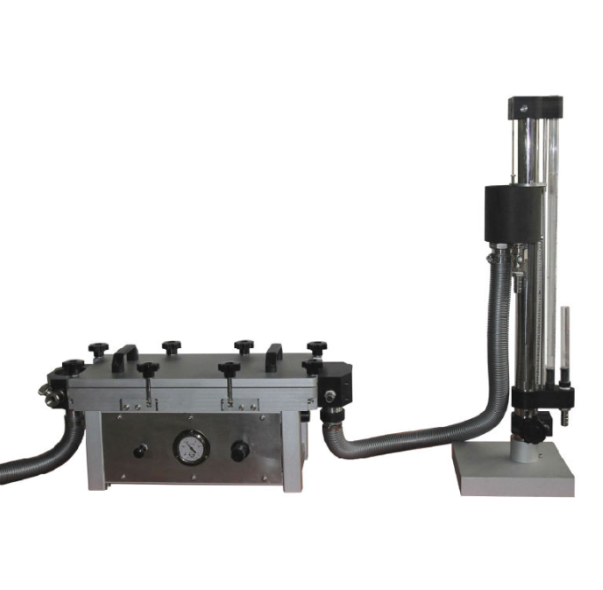 Drainage sheet horizontal permeability tester
