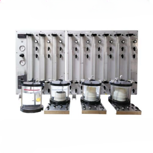 Bentonite geotextile liner permeability testing machine