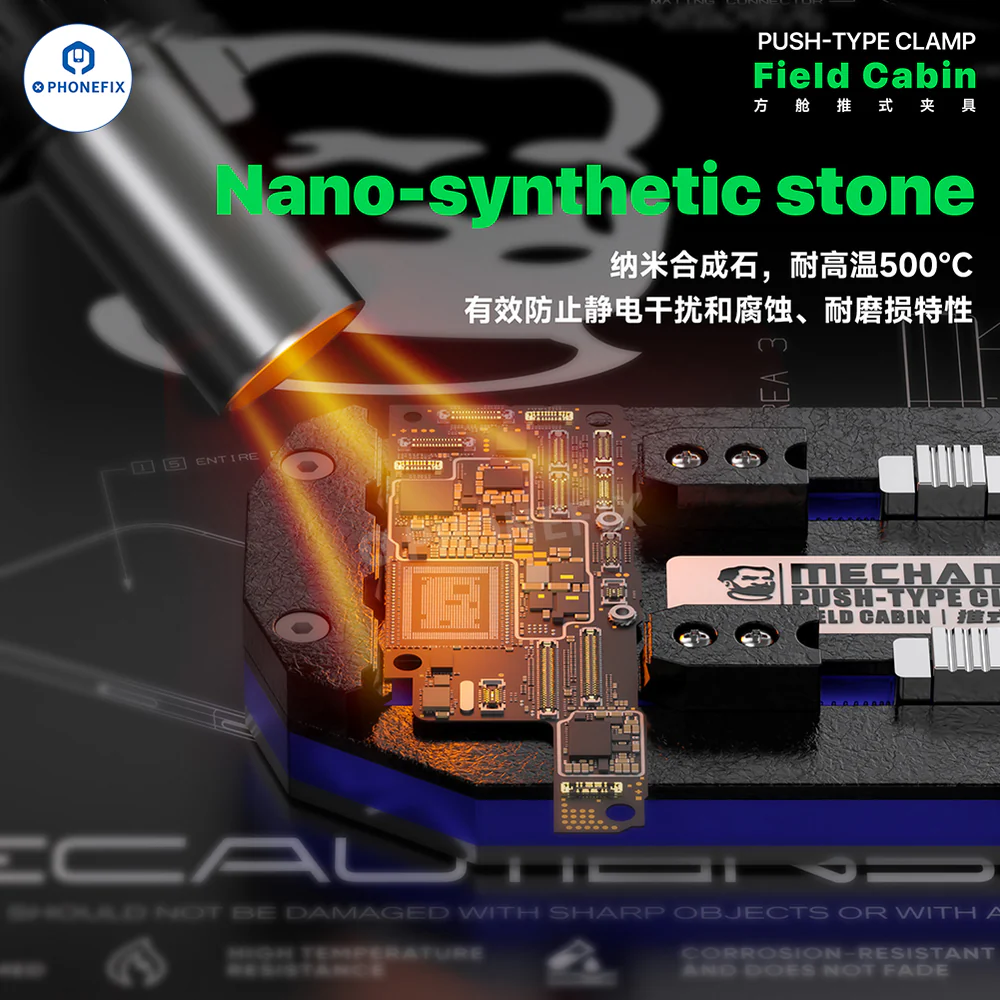 MECHANIC FIELD CABIN Push-Type Clamp Phone Motherboard Fixture