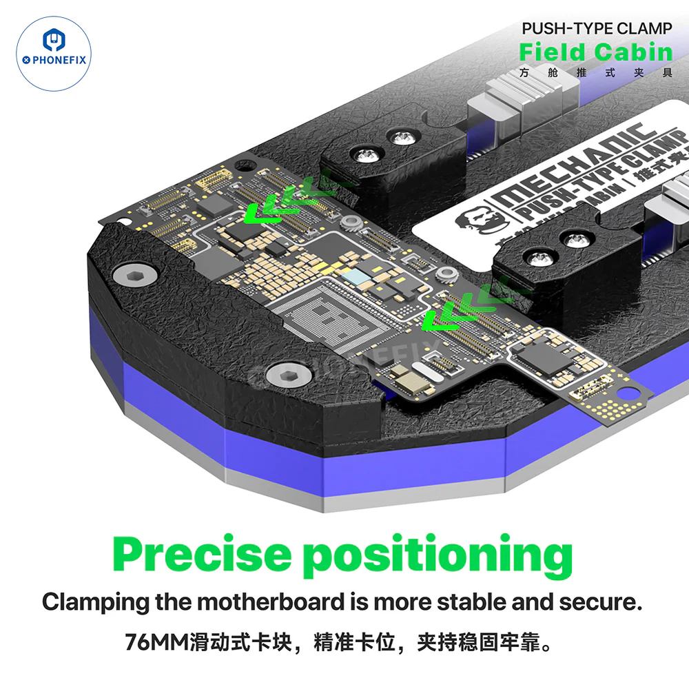 MECHANIC FIELD CABIN Push-Type Clamp Phone Motherboard Fixture