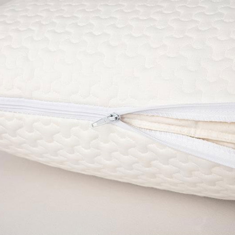 Hypoallergenic Knitted Cooling Bamboo Pillow Shell Pillow Case For Sleep Camping Nursing Hotel Use