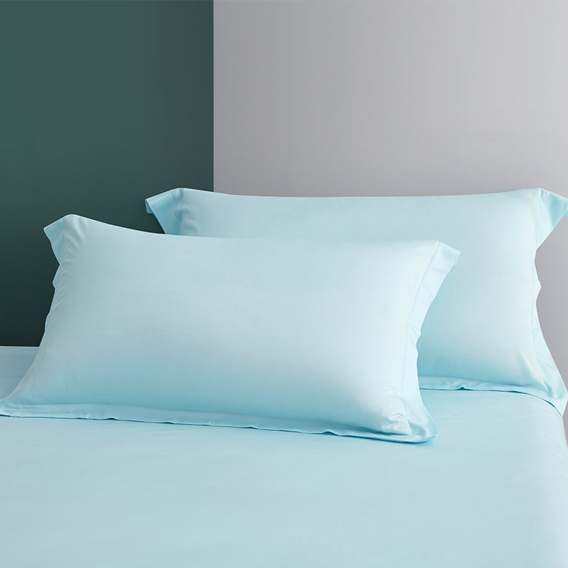 Hypoallergenic Knitted Cooling Bamboo Pillow Shell Pillow Case For Sleep Camping Nursing Hotel Use