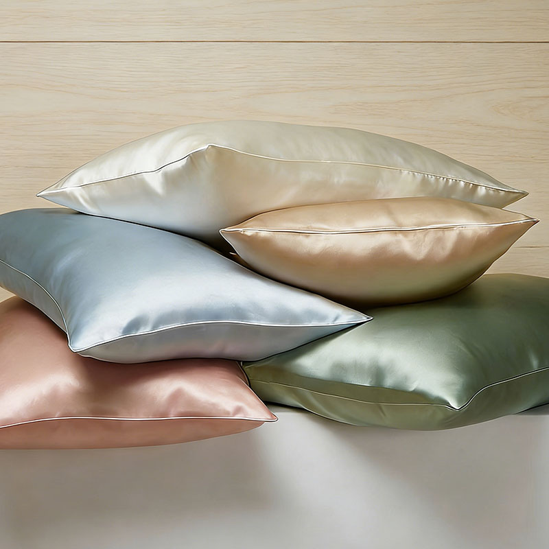 Washable Luxury Pure 100% Mulberry Natural Silk Pillowcase Pillow Shell With Zipper Or Envelope