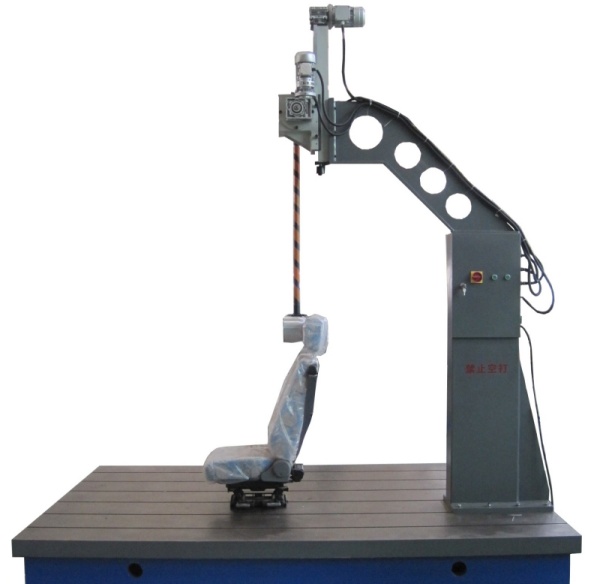 Impact strength tester for car seat launching headrest | ASTM ISO Testing Machine