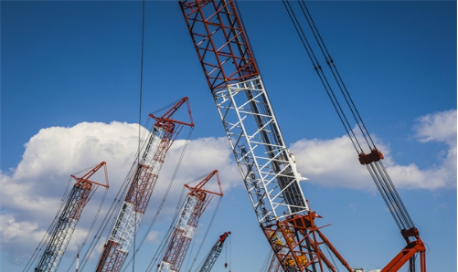 Construction machinery powder coating