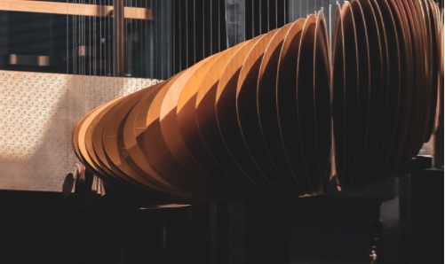 Weather-resistant powder coating for coils