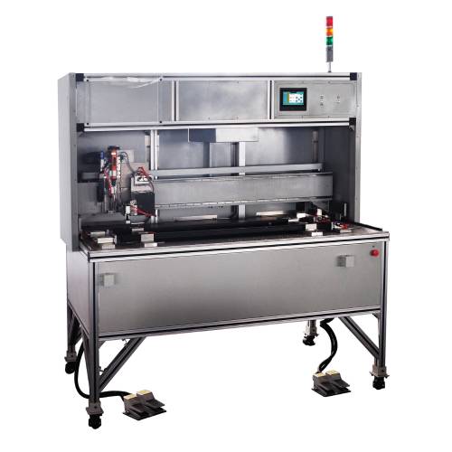 Automotive Sunshade End Cap Assembly Line