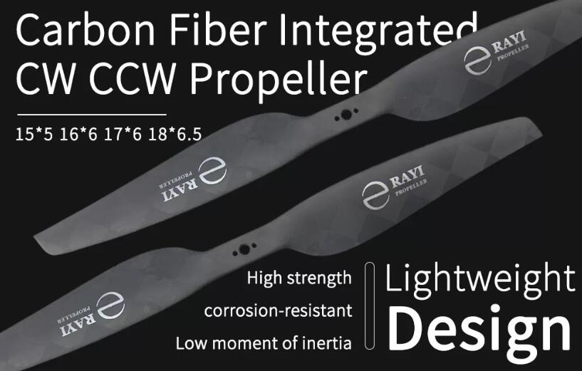 15x5 Favourable Carbon Fiber Straight CW CCW Drone Propeller