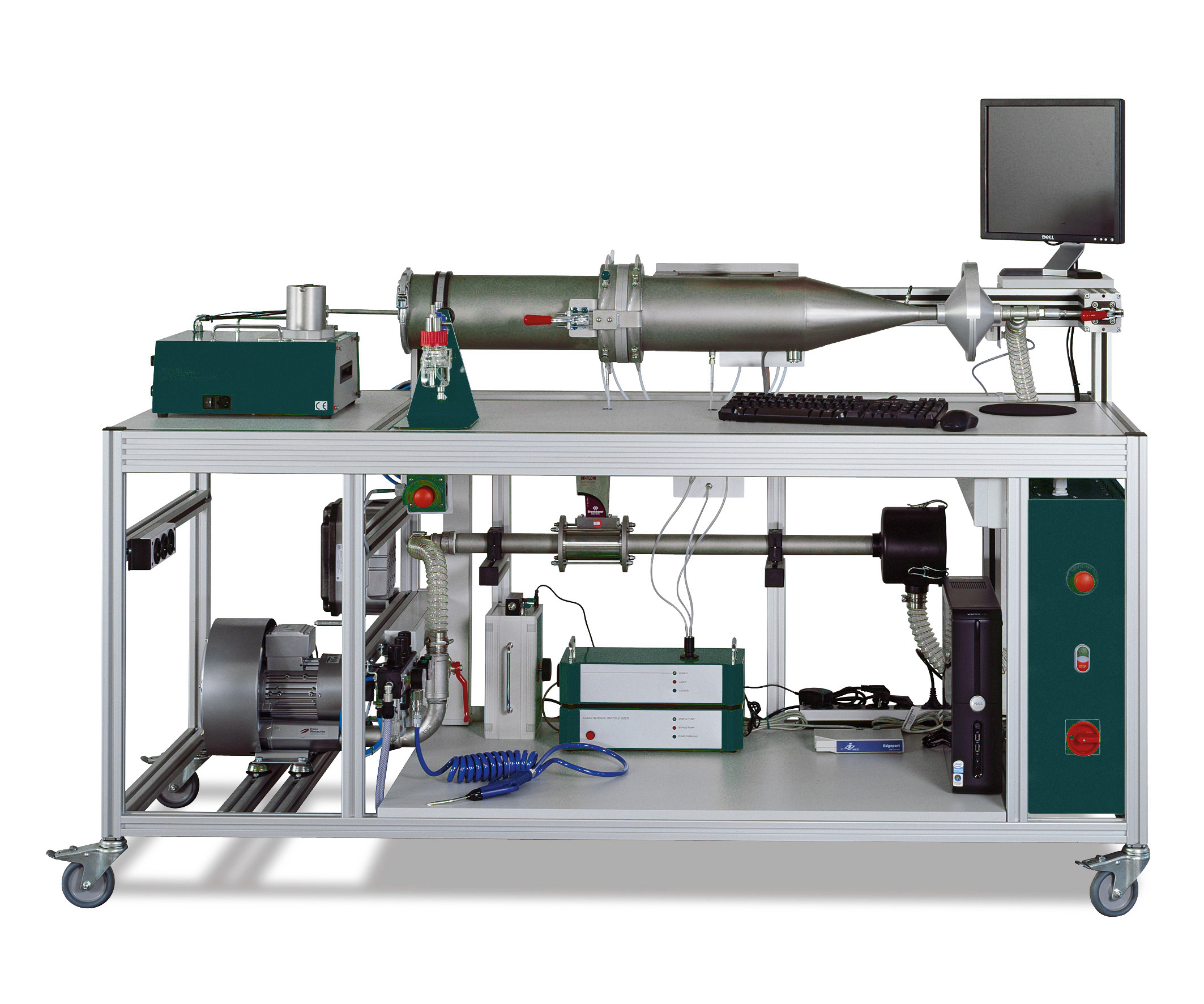 ISO 16890 filter media testing equipment manufacturer
